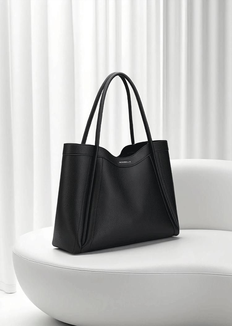 NEWBELLA Kelly M – Upgraded Version  2 PCS Set Top Handle Bag/ PU Leather/Collection Kelly L /kelly M Magnetic Closure, No Internal Compartments, 2025 , Vegan Leather,day gift, Magnetic Closure, Ideal for Office, Perfect for Fashionistas,FallFreshness