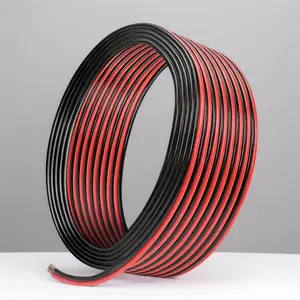 16 Gauge Electrical Wire Cable, 50FT/100FT/150FT  2pin Red Black Cable PVC Electrical Wire Extension Cord, Flexible Low Voltage Automotive CCA Extension Cord for Speaker Wire LED Wire 12V/24V DC