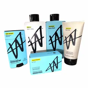 5-Pc Vitamin Infused body Care set! Shampoo+Conditioner in One 16.0 Fl oz, Body Wash 16.0 Fl oz, Hair gel 6oz, 24hr Deodorant 2.6oz,Body bar 5 oz, hydrating personal care