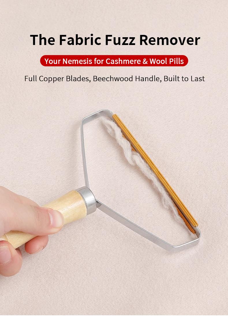 Manual Lint Remover for Clothes - Home Use Hairbrush for Woolen Fabrics, Pilling Solution for Large Items