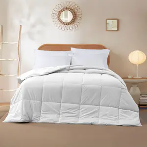 Modern Threads Reversible Down Alternative Comforter White King