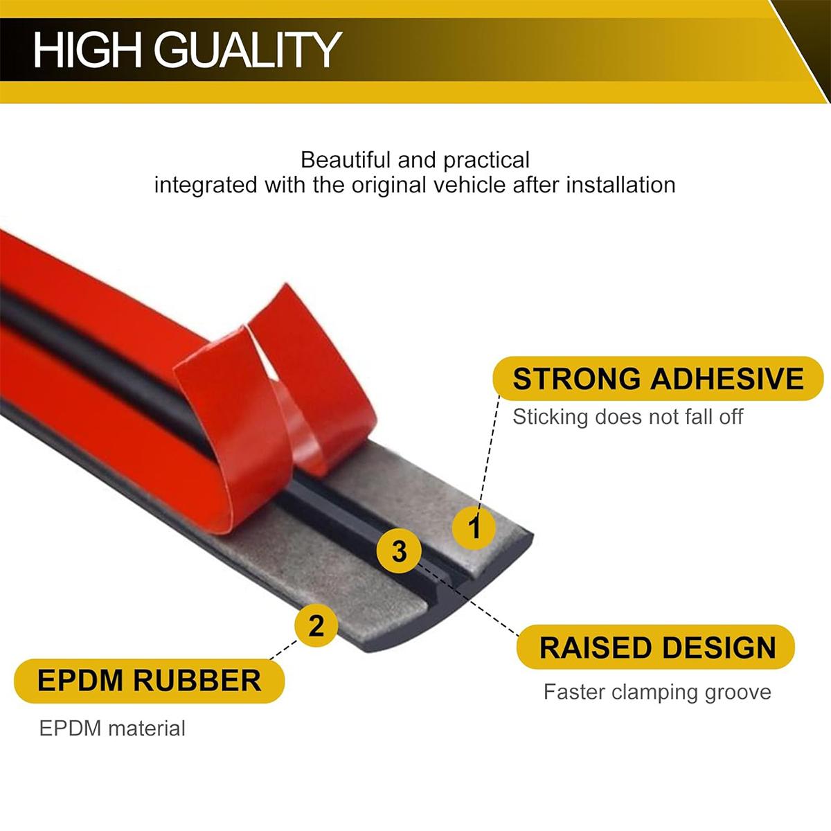 Car Windshield Rubber Seal, Car Windshield Seal Strip, Universal Car Window Seal, Car Exterior Accessories for Car Roof Windshield,Easy to Install,Water leakage prevention Car Windshield Rubber Seal, Car Windshield Seal Strip, Universal Car Window Seal, Car Exterior Accessories for Car Roof Windshield,Easy to Install,Water leakage prevention