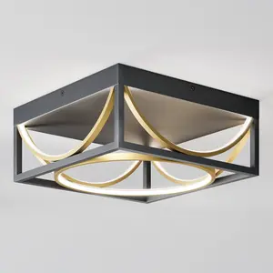 Luxury modern LED flush mount light