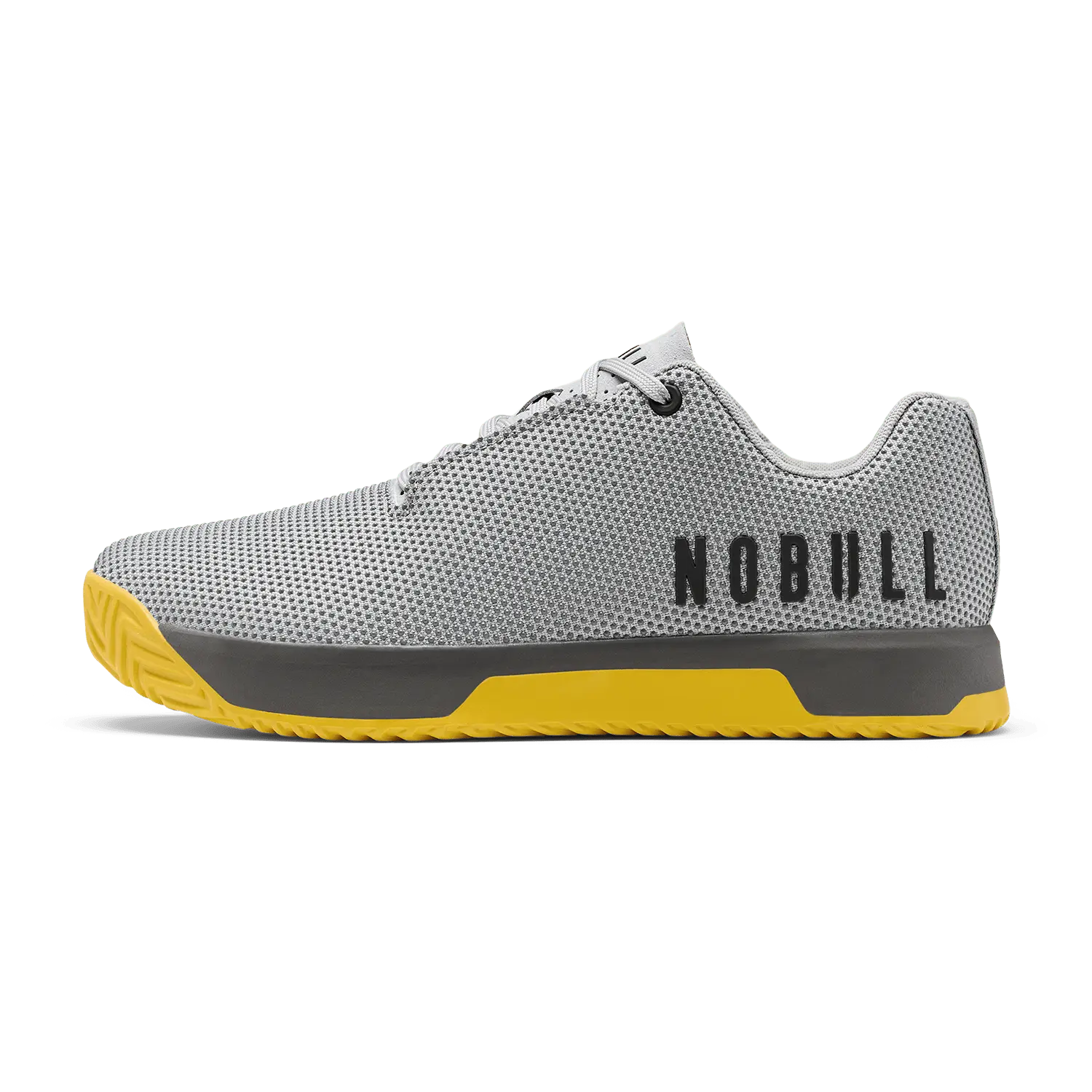 NOBULL Men's Outwork Edge Shoe in Pewter Marigold - OG Strength Training Shoe, Durable Gym Trainer, Lifting Sneaker
