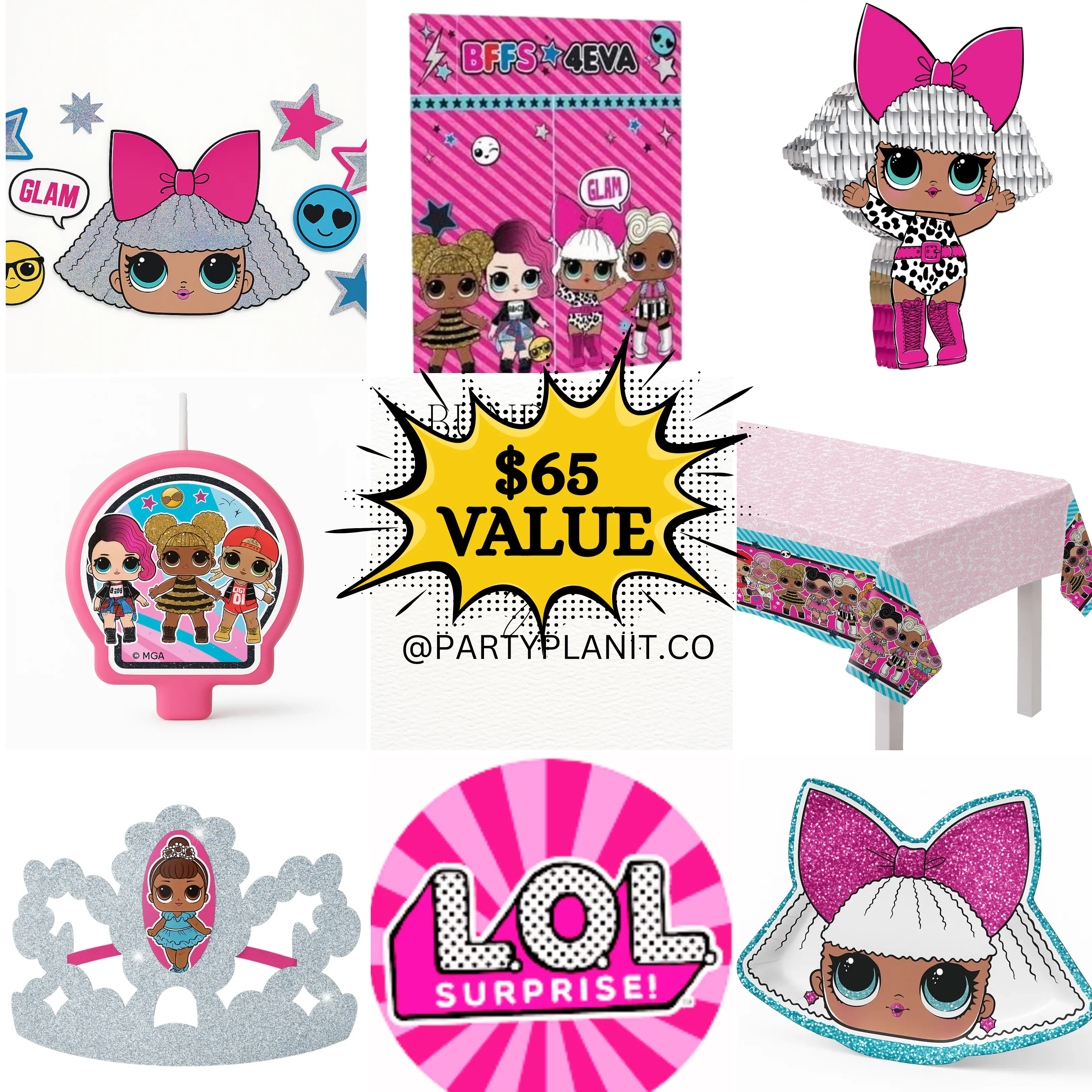 Elite Party Bundle – LOL Glam Eva Theme