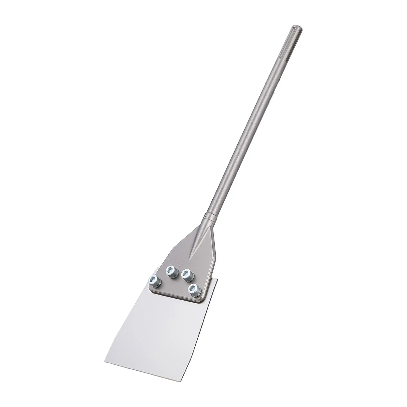 【Summerfinds】Heavy Duty SDS Max Floor Scraper with Quick Change Shank Mount, 23.6"x5.9" SDS Max Chisel Bit, 40Cr Alloy Steel Heat-Treated Tool for Tile, Glue Removal, Universal Fit for Rotary Hammers, Masonry Home & Project Use, Home And Project Use