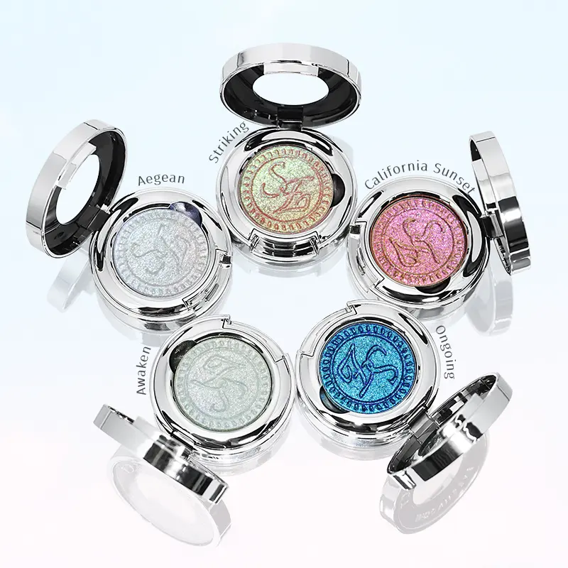 Limited Edition SHEEN EFFECT Cosmetic Cream Pencil Eyeshadow Trio - Multichrome Colour-Shifting, Iridescent Metallic, Glittery, Velvety Smooth, Rainbow Dia de los Muertos Pigment - Eyeshadow Makeup, Star Ranch Cat Beauty Luis Torres Finish, Irisescent Eye