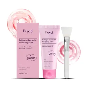 Collagen Peel-Off Mask (With Brush) Gently Nourishes, Moisturizes, Brightens, Smooths And Refines The Skin