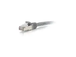 C2G 00643 6FT CAT6A SNAGLESS SHIELDED (STP) ETHERNET NETWORK PATCH CABLE - GRAY