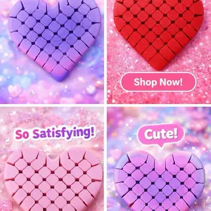 3D Printed pocket Valentine heart fidget