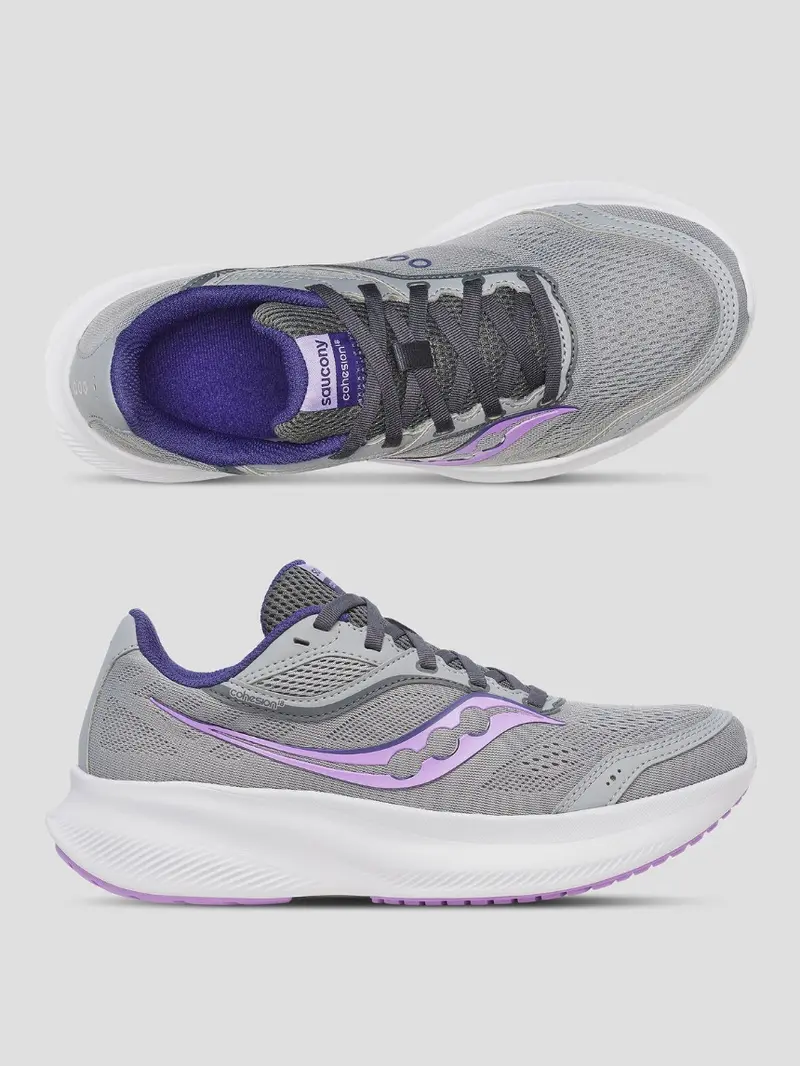 Saucony Women's Cohesion 18 Athletic Lace Up Shoes - Shoes for womens - Footwear - Shoes Boots Trendy - Multicolor