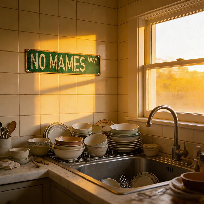 Funny Spanglish Vintage Wall Decor (4x16 Inch) - Humor Aluminum Sign Wall Art, for Porch, Home, Bar, Garden & Patio, Easy-Hanging Indoor/Outdoor Decoration, Family Gift, Classic Stop Sign