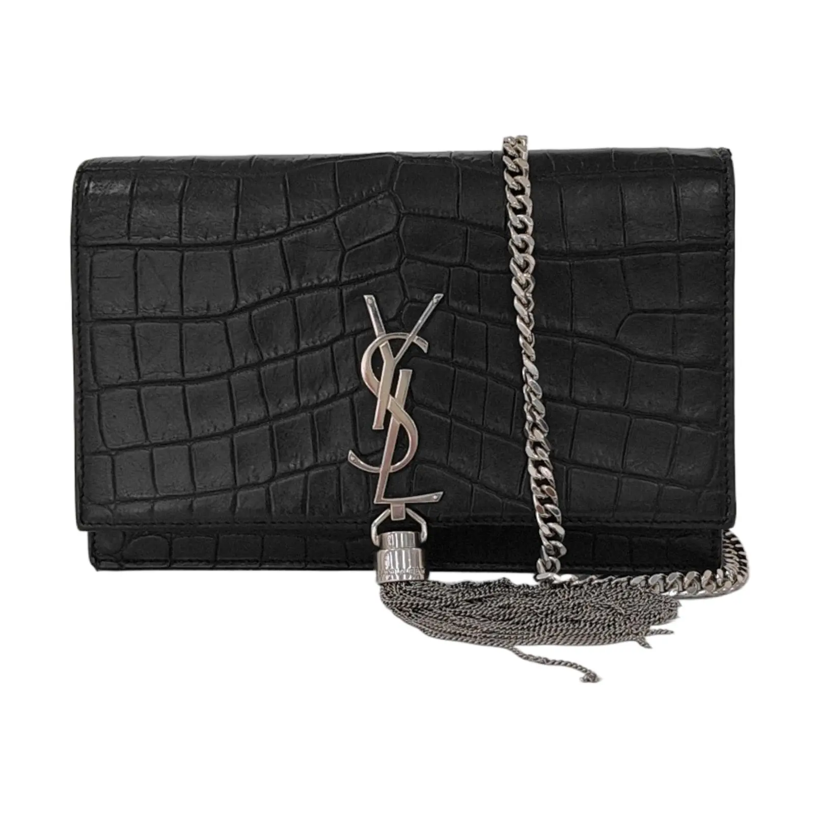Pre-owned Yves Saint Laurent leather Shoulder bags YSL KATE