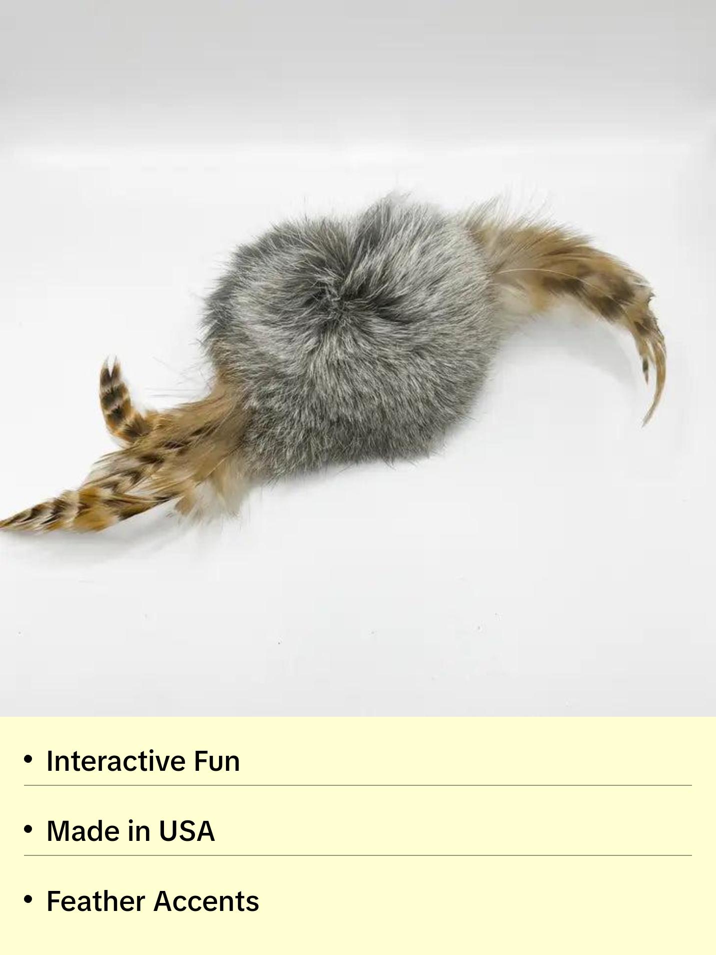 Spinners - Rabbit Fur Cat Toy