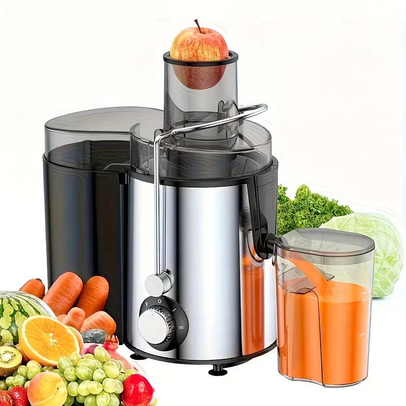 Electric Juicer Machine, 1000W Centrifugal Juicer Extractor with 2.6" Feed Chute, 2 Speeds Juice Maker for fruit carrot orange apple pomegranate Vegetable, Easy to Clean