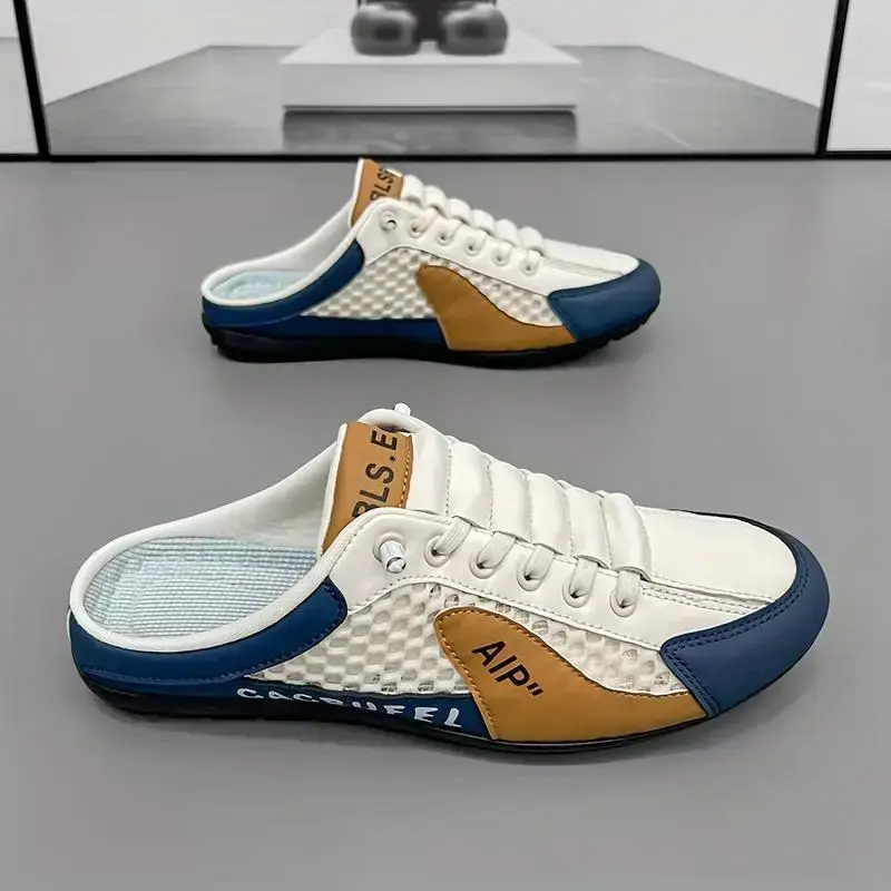 Men'sBreathableNon-SlipCasualShoes,SummerFashionColorBlockSlippers,SuitableforOutdoorWalkingCampingLeisureActivitiesGiftGiftGift