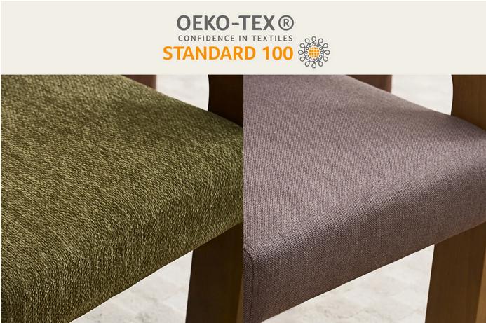 DAYALANE Clara Mid Century Modern Dining Chairs For Dining Room and Kitchen Restaurant Living Room Set of 2 Linen Beige