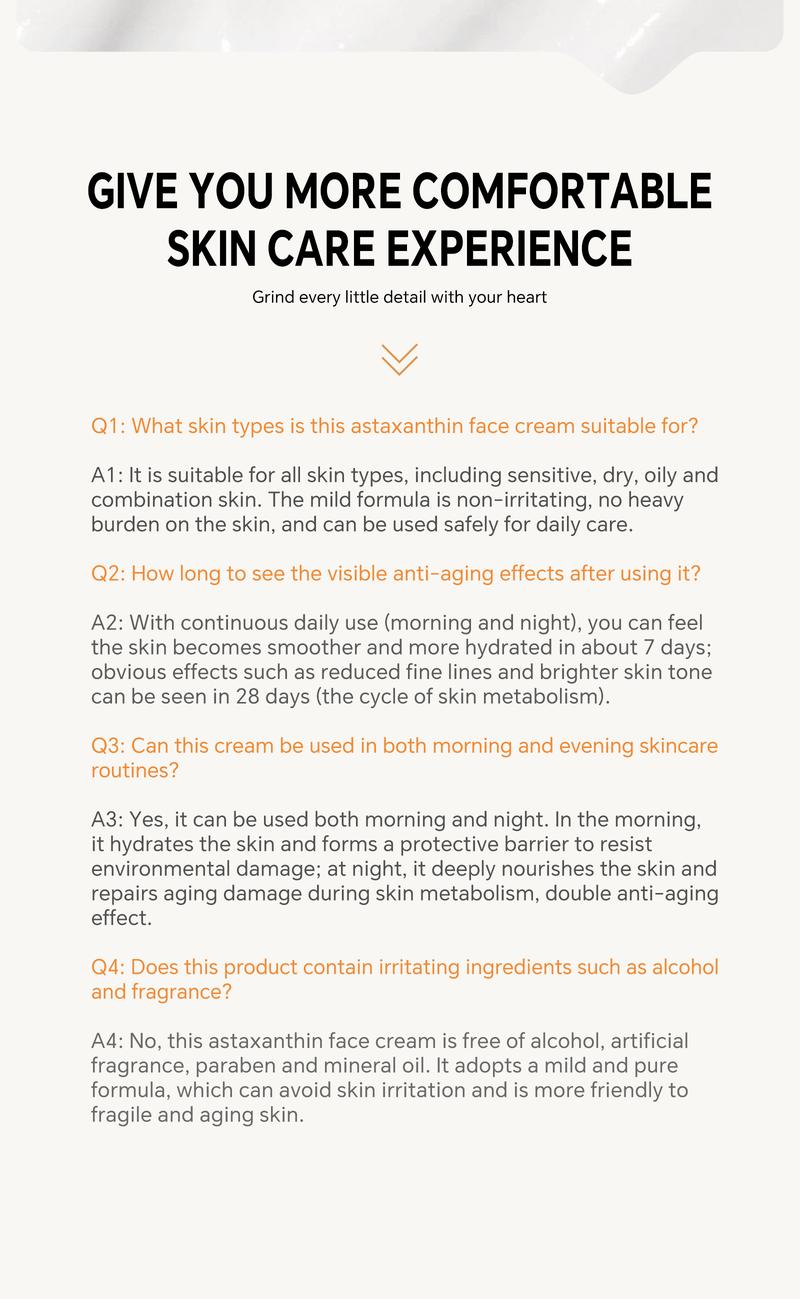 LUMAZO Astaxanthin Moisturizing and Rejuvenating Face Cream