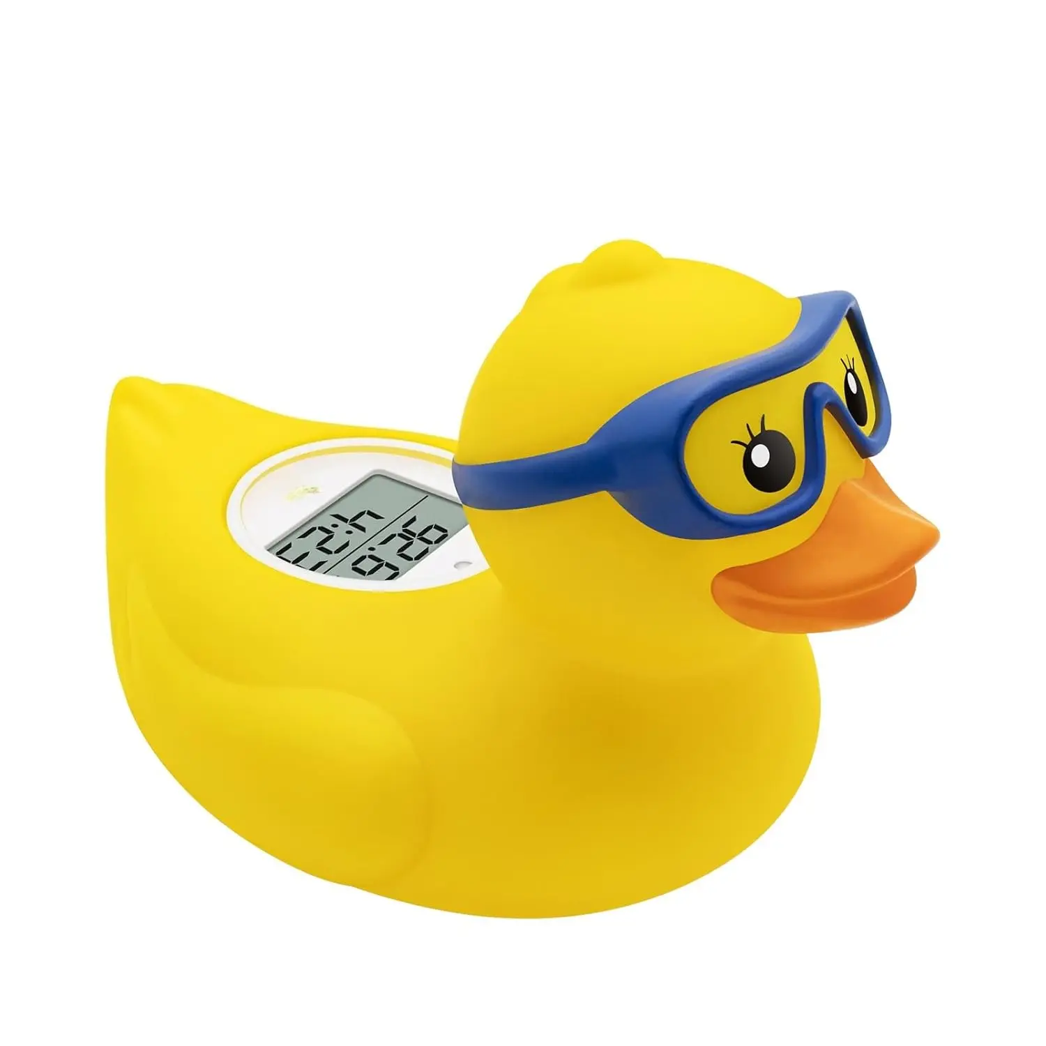 X-TBT78 Baby Bath Thermometer and Room Thermometer - Upgraded Sensor, The Infant Tub Water Temperature Thermometer Floating Toy Safety Products (Diving-Goggles Duck)