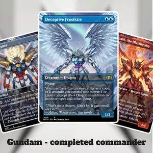 MTG Proxy 100+ Card Commander Deck Temur Roar Dragonstorm Tarkir Mech Dragons & Blazing Storm Engine Synergy Roar Triggers Ramp Overwhelm Strategy Theme Ready to Play Magic Style Deck Perfect Gift for Collectors Dragon Fans and Card Players