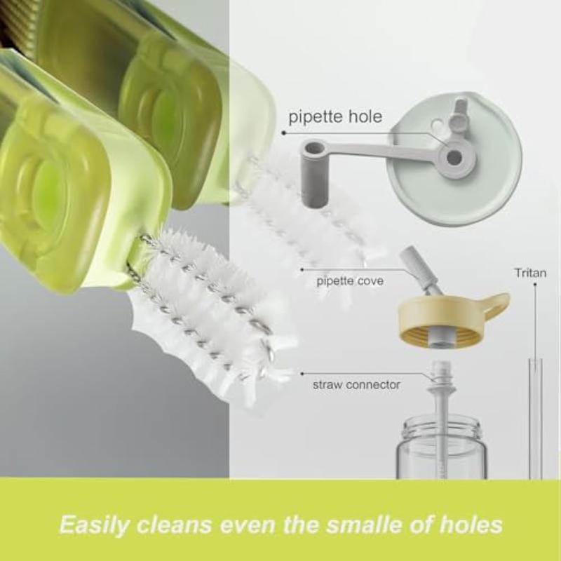 3In1 Multi-Function Gap Cleaner, Kitchen Cleaning Brush, Portable Cleaning Brush, Suitable For Cups, Baby Bottles, Lids, Thermos, Glasses And Kitchenware,3Pcs 3In1 Multi-Function Gap Cleaner, Kitchen Cleaning Brush, Portable Cleaning Brush, Suitable For Cups, Baby Bottles, Lids, Thermos, Glasses And Kitchenware,3Pcs
