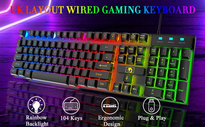 ZIYOU LANG x MANBASNAKE Wired Gaming Keyboard and Mouse Headset Combo,Rainbow LED Backlit Wired Keyboard,Over Ear Headphone with Mic,Rainbow Backlit Gaming Mice,Mouse Pad,for PC,Laptop,Mac,PS4,Xbox wired mechanical keyboard boyfriend gift black friday ZIYOU LANG x MANBASNAKE Wired Gaming Keyboard and Mouse Headset Combo,Rainbow LED Backlit Wired Keyboard,Over Ear Headphone with Mic,Rainbow Backlit Gaming Mice,Mouse Pad,for PC,Laptop,Mac,PS4,Xbox wired mechanical keyboard boyfriend gift black friday