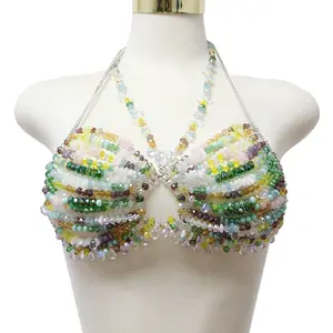 Riviera Beaded Halter Top