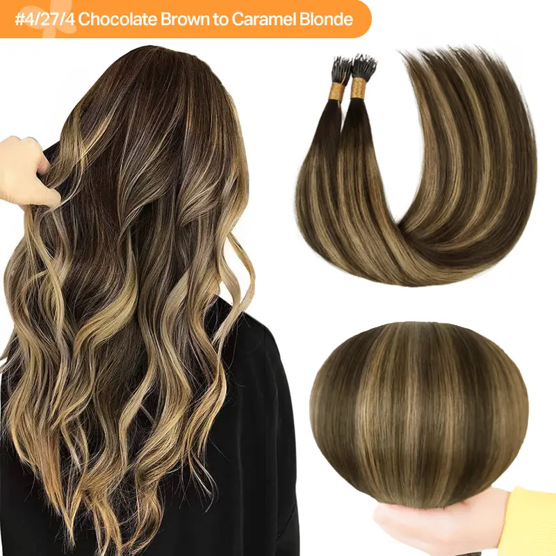 #(T4/27)P4 Chocolate Brown to Caramel Blonde