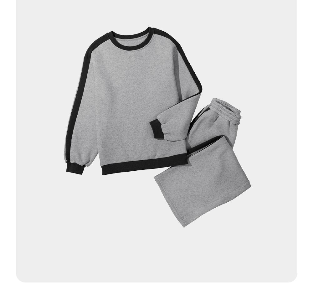 Aleumdr Women's 2-Piece Thermal Fleece Blend Sweatsuit Matching Set - Crewneck Drop Shoulder Sweatshirt, Straight Leg Sweatpants, Classic Sporty 2-Piece, Soft Gentle Feel, Loose Cut for Free Stretching, Ideal for Lounging, Yoga Aleumdr Women's 2-Piece Thermal Fleece Blend Sweatsuit Matching Set - Crewneck Drop Shoulder Sweatshirt, Straight Leg Sweatpants, Classic Sporty 2-Piece, Soft Gentle Feel, Loose Cut for Free Stretching, Ideal for Lounging, Yoga