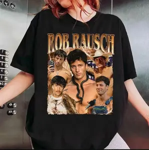 Rob Rausch The Traitors Retro Graphic Tee Reality TV Star Bootleg Shirt