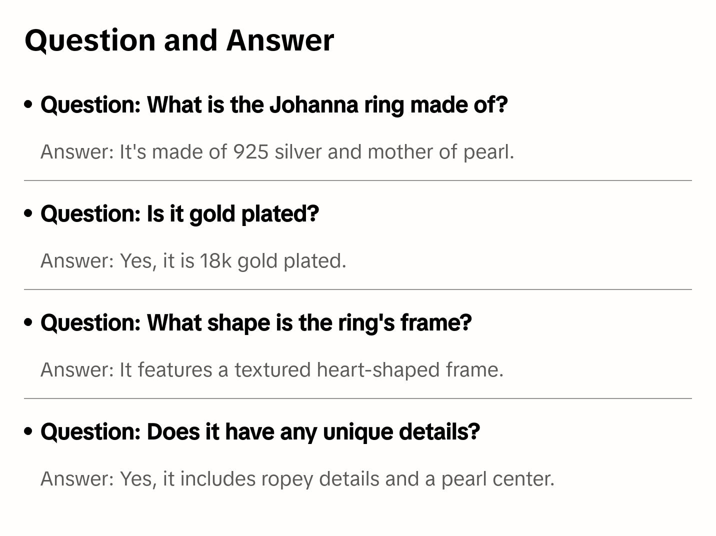 JOHANNA RING (925 SILVER)