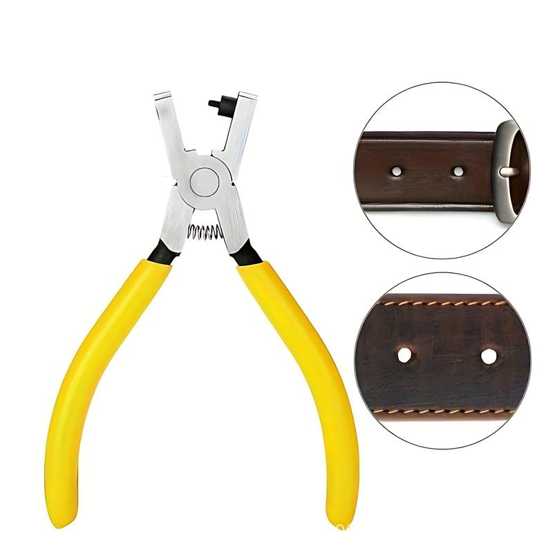Hole Punching Plier, 2mm Round Hole Puncher for Leather, Belts & Paper, Heavy-Duty Handheld Punch Tool for Watch Straps, Shoelaces, Tags & DIY Crafts — Easy Clean Cuts, Portable Office & Home Workspace Essential
