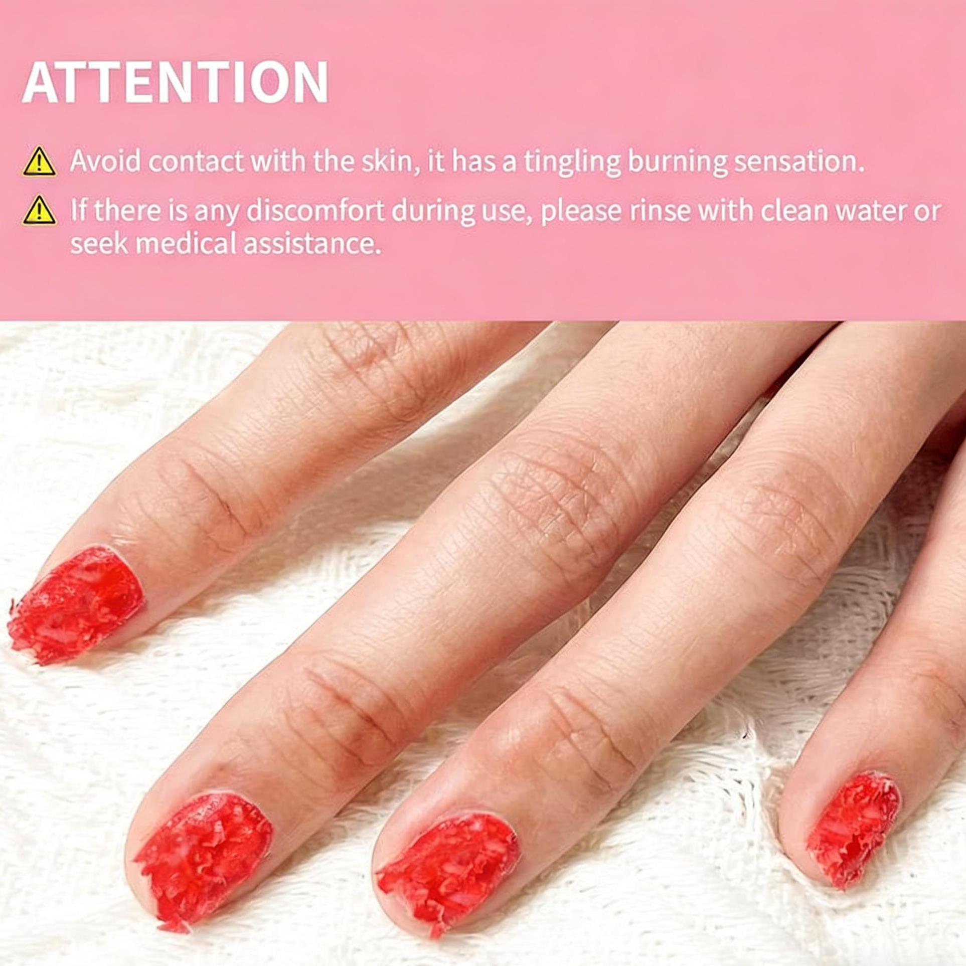 BUBUCANDY 15ML Gel Nail Polish Remover GN-03W Professional Quick 3-5 Minute Removal No Soaking or Wrapping Easy Nail Care Solution