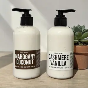 Shea + Aloe Hand and Body Lotion For - Men and Women - Masculine and Feminine Body Care