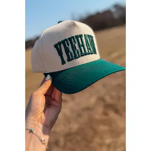 Yeehaw Dark Green Trucker Hat