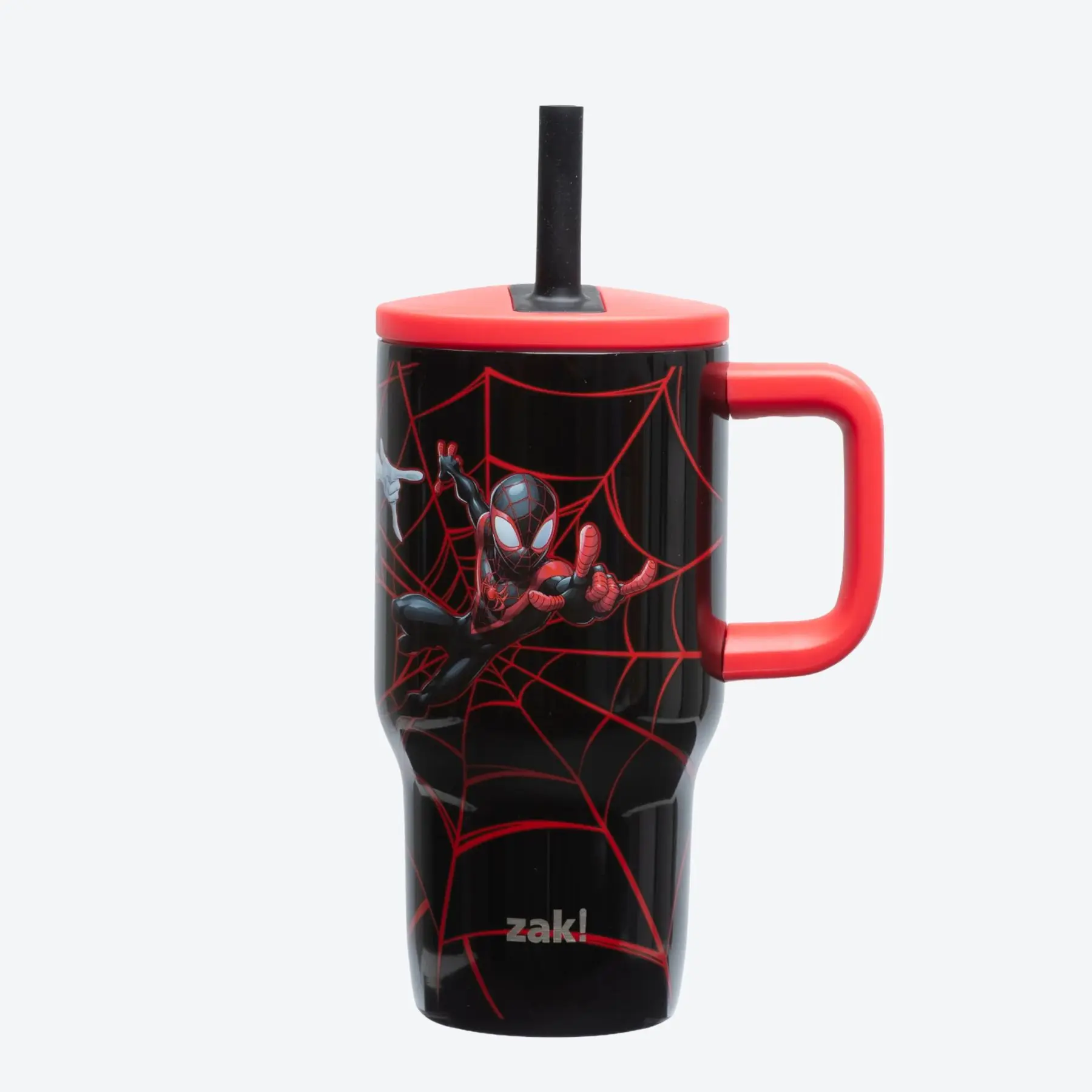 Zak Designs Fairway Kids Insulated Stainless Steel Tumbler with Silicone Spout and Splash-Proof Lid - 16 Ounces, Fun Designs