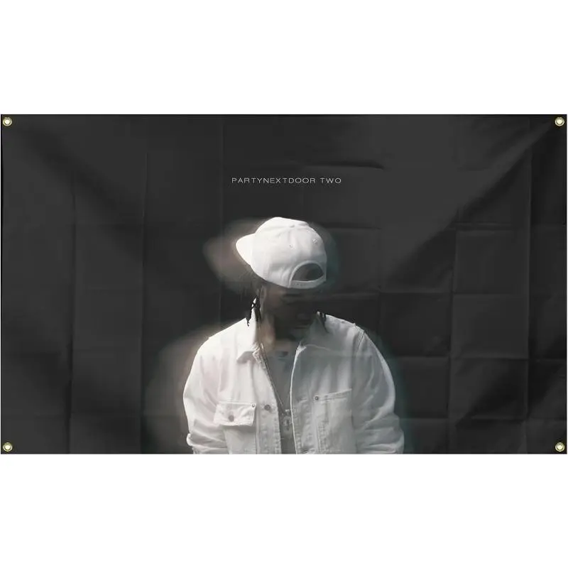 Hip Hop Style Music Banner Tapestry, Rapper Partynextdoor Album Flag,  Indoor-Outdoor Home Decor for Dorm Wall, Party Theme Background bedroom decor tapestry cheap bedroom decor stuff for your room cheap tiktokshopbacktoschool