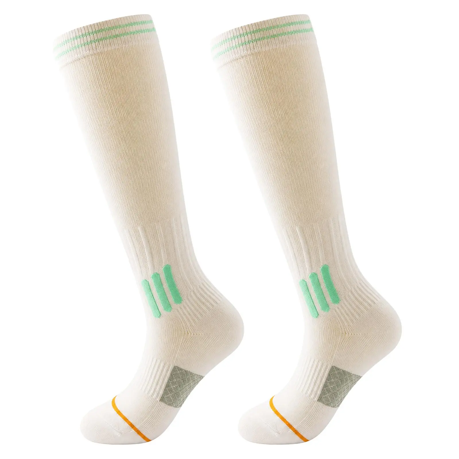 OIDEA Compression Socks for Women 20-30mmHg Knee High Nylon Support Stockings for Nurses Pregnancy Travel Running 6 Pairs