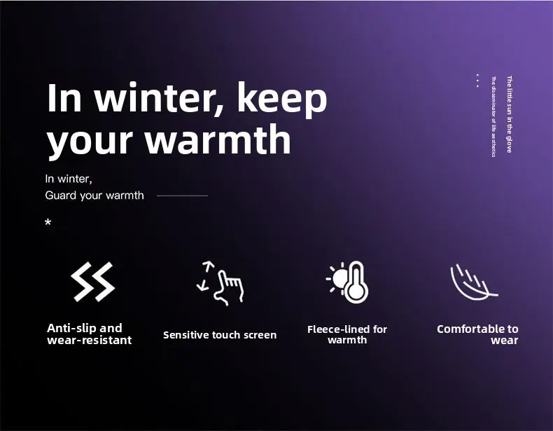 Outdoor Winter Gloves, Touchscreen andWindproof Full-Finger Gloves for Sports, Travel,and Daily Activities,Men's And Women's Fleece Gloves