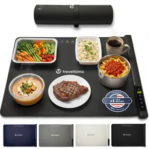 TRAVELISIMO Warming Mat for Food, 24x16in Warming Trays For Buffets Party & Family Dinners