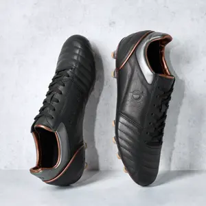Black Cali Firm Ground Soccer Cleats