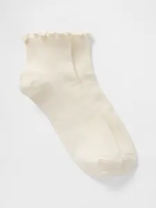 Gap Women's Ribbed Ruffle Socks Gap Women's Ribbed Ruffle Socks