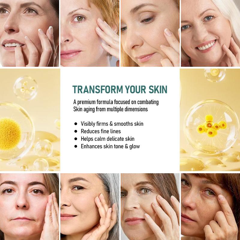 Aussie Betta Australian Pure Beef Tallow Golden Micro Peptide Serum with Niacinamide and Bifida Skin Repair Formula for Fine Lines and Dark Spots No Irritation Visible Results Anti Aging Firming Deep Hydratio