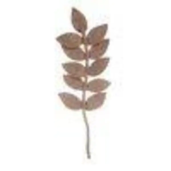 Handmade Brown Wet Felted Harvest Leaf Decorative Ornaments - Eco-Friendly Felted Wool, 15x6 in & 3½x1¾x¼ in, Flower Accessory for Family Member Care Package, Cream-Toned Home Decor Bouquet Accent
