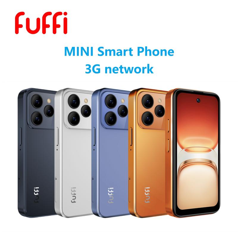 FUFFI Mini Smartphone Smart Phone 3.75-inch HD Screen Quad-core Processor 2GB + 16GB Memory 3G Network Dual SIM Dual Standby 1500mAh Battery Metal Integrated Frame 2MP Pixel Compact Stylish Android Phone