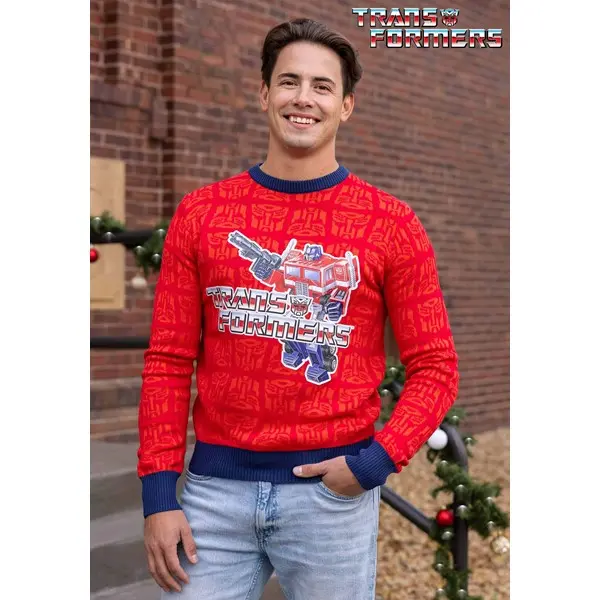 Adult Transformers Sweater