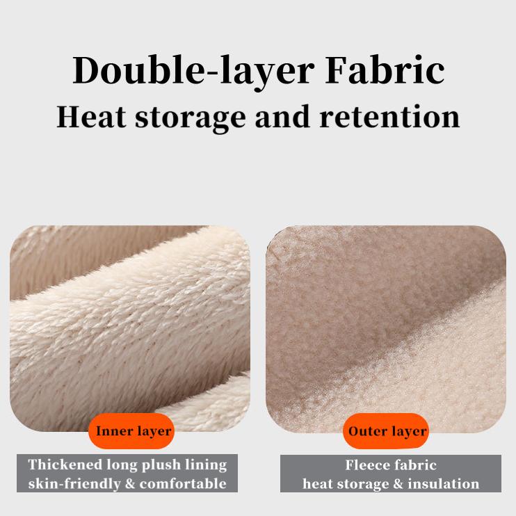 Multifunctional Outdoor Winter Warm Hat with Integrated Neck Strap Cycling Face Mask Sports Ski Headgear Windproof Fleece-Lined Balaclava for Cold Weather Activities-YY0