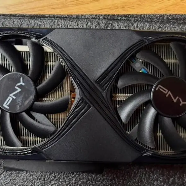 GeForce RTX 5060 Ti 16GB Overclocked Dual Fan GPU DLSS 4 PNY VCG5060T16DFXPB1-O