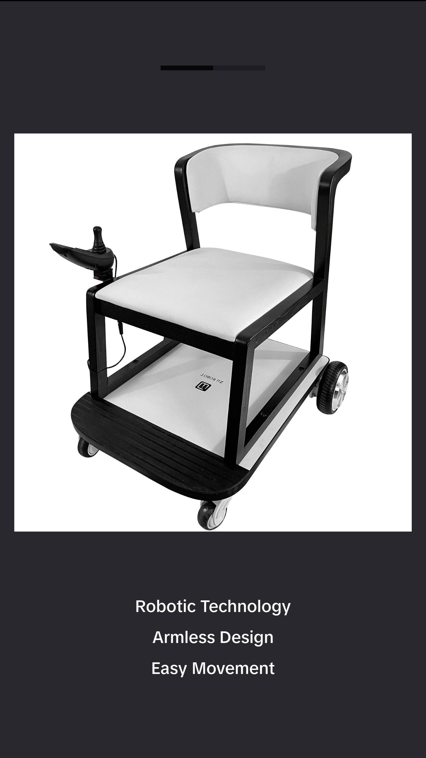 ZiiLIF FurniBOT C1 Smart Chair Stylish for Indoor Mobility