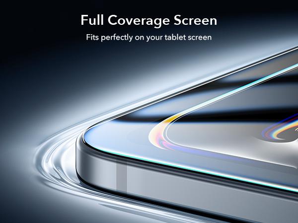 ESR 2 Pack Screen Protector for iPad Air11/13 inch 2026&iPad Pro 11/13 inch 2025/2024 | 9H Tempered Glass Film | with UltraFit Tray | Apple Pencil Support | Scratch Resistant | HD Clarity | Bubble Free